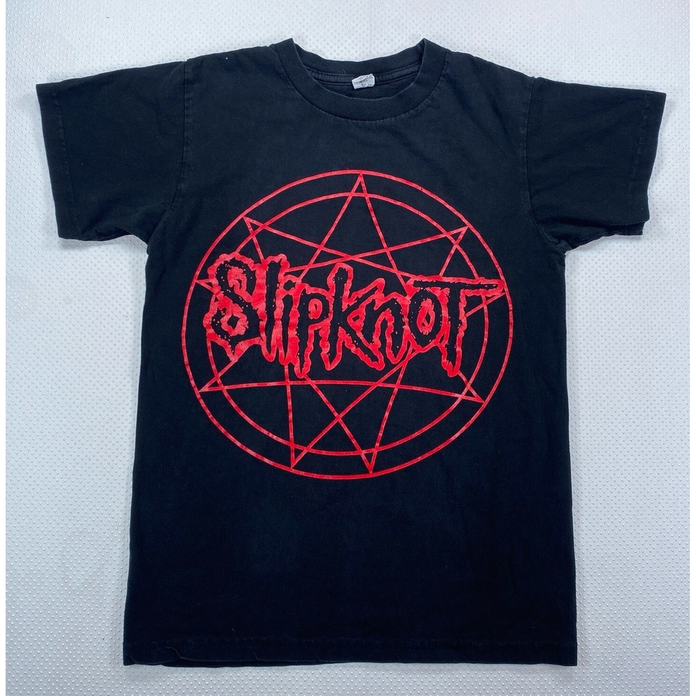 Slipknot Nonagram Band T-Shirt Size Small Black